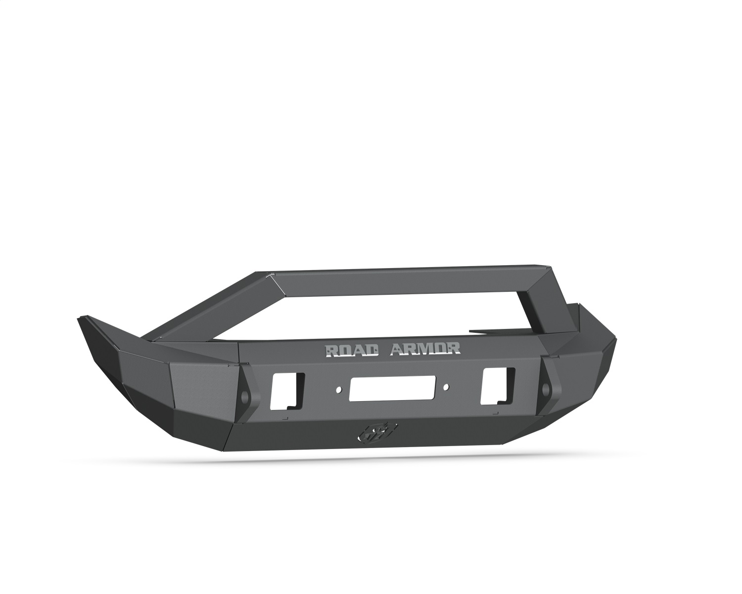Road Armor 5182F3B - 18-20 Jeep Wrangler JL Stealth Front Winch Bumper w/Bar Guard Mid Width - Tex Blk