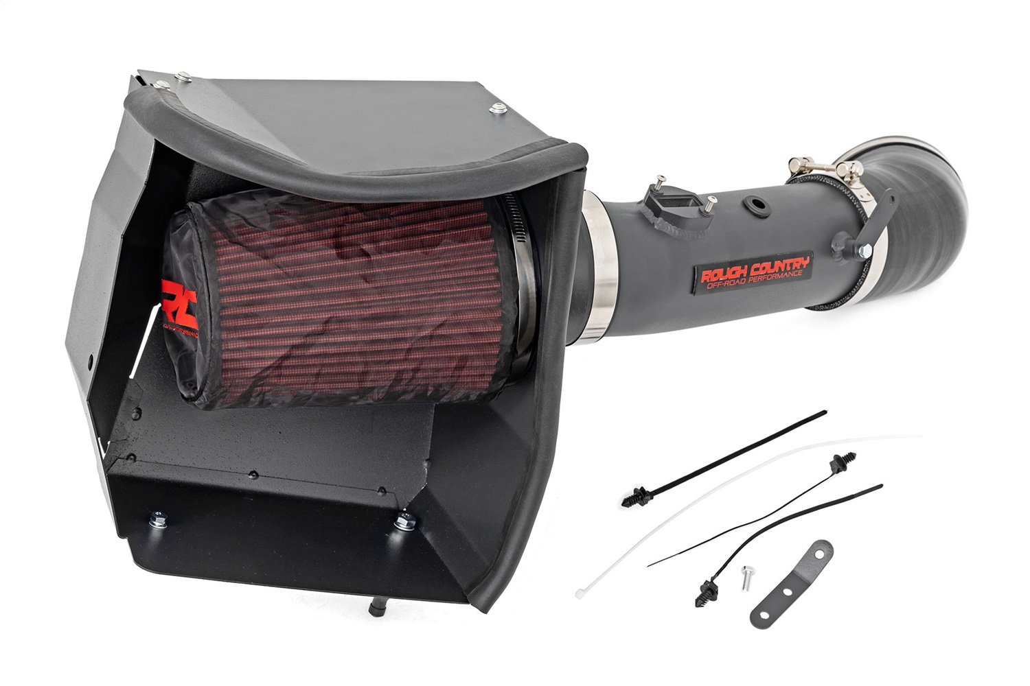Rough Country 10476PF - Cold Air Intake Kit - 6.7L - Ford F-250/F-350 Super Duty 4WD (2011-2016) Rough Country 10476PF - Cold Air Intake Kit - 6.7L - Ford F-250/F-350 Super Duty 4WD (2011-2016)