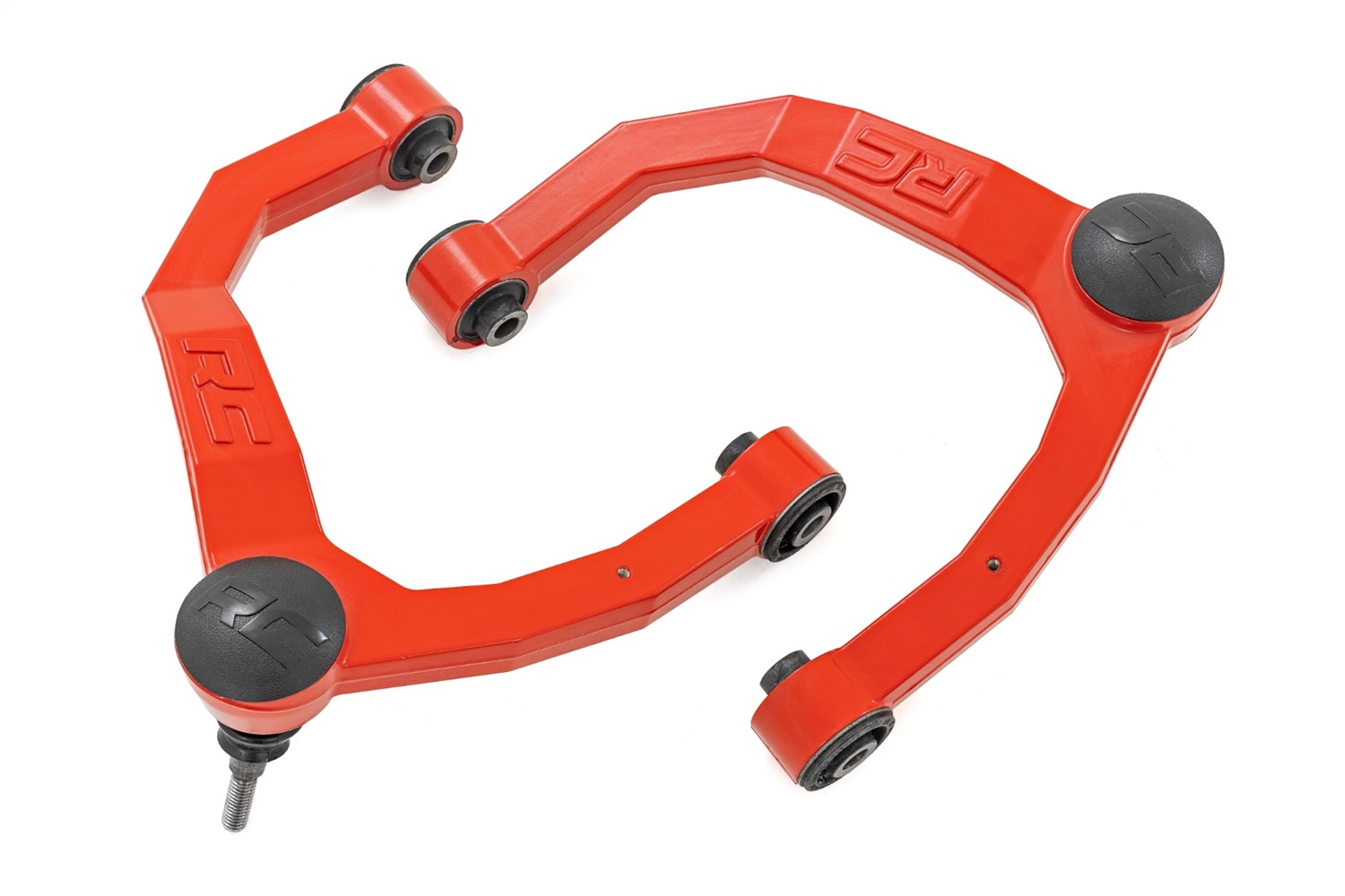Rough Country 10018RED - Red Forged Upper Control Arms - OE Upgrade - Red - Chevy/GMC 1500 (19-24)