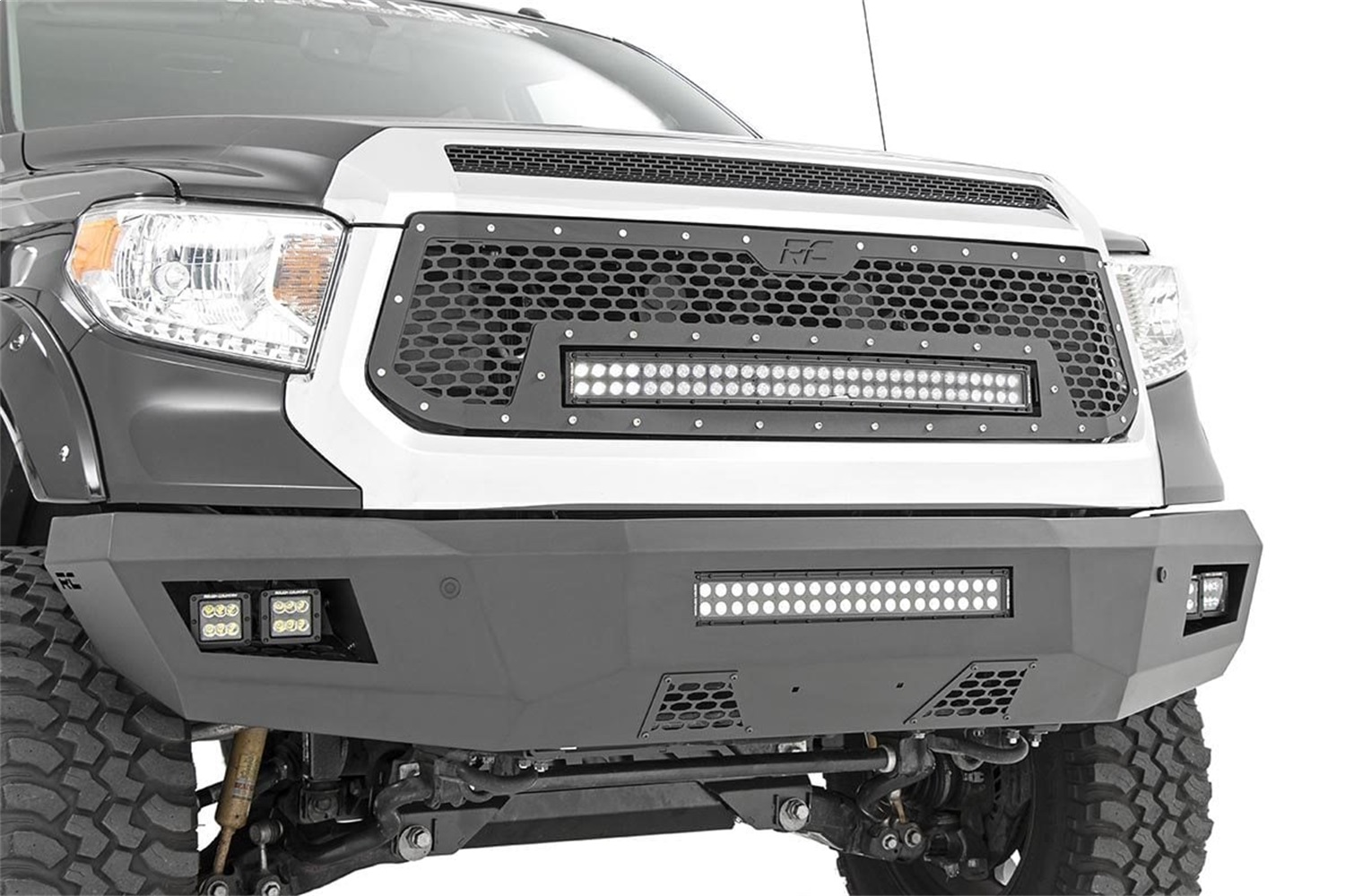 Rough Country 10777 - Front Bumper - Toyota Tundra 2WD/4WD (2014-2021) Rough Country 10777 - Front Bumper - Toyota Tundra 2WD/4WD (2014-2021)