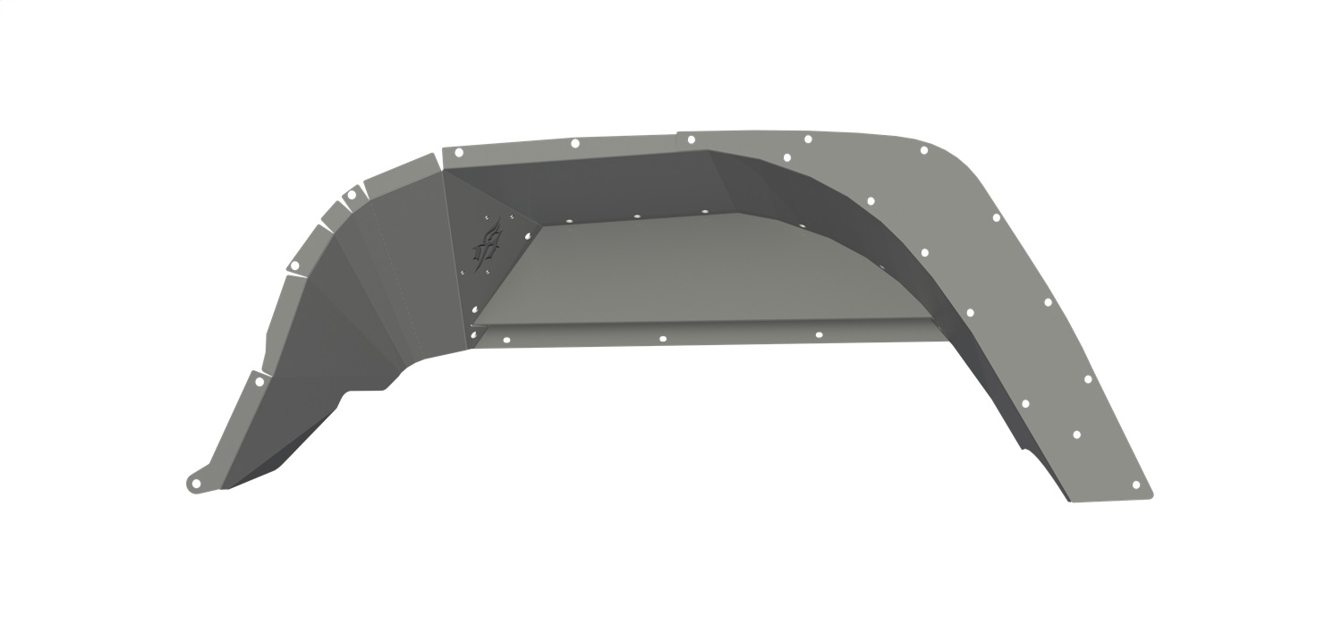 Road Armor 520LFR0Z - 2020 Jeep Gladiator JT Stealth Rear Fender Liner Body Armor - Raw Road Armor 520LFR0Z - 2020 Jeep Gladiator JT Stealth Rear Fender Liner Body Armor - Raw