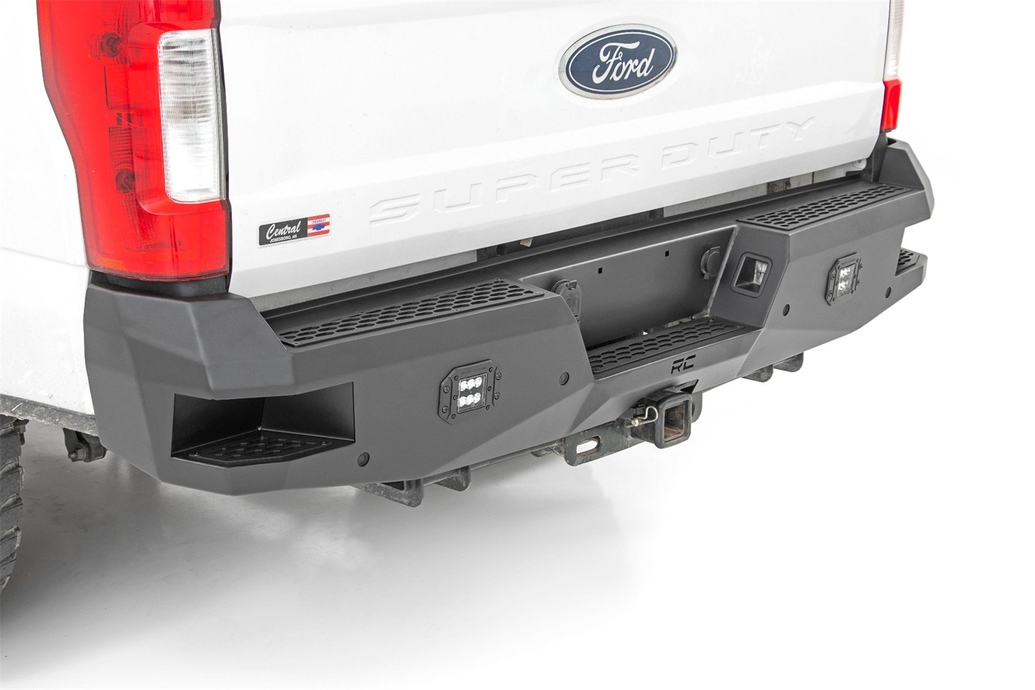 Rough Country 10788 - Rear Bumper - Ford F-250/F-350 Super Duty 2WD/4WD (2017-2022) Rough Country 10788 - Rear Bumper - Ford F-250/F-350 Super Duty 2WD/4WD (2017-2022)