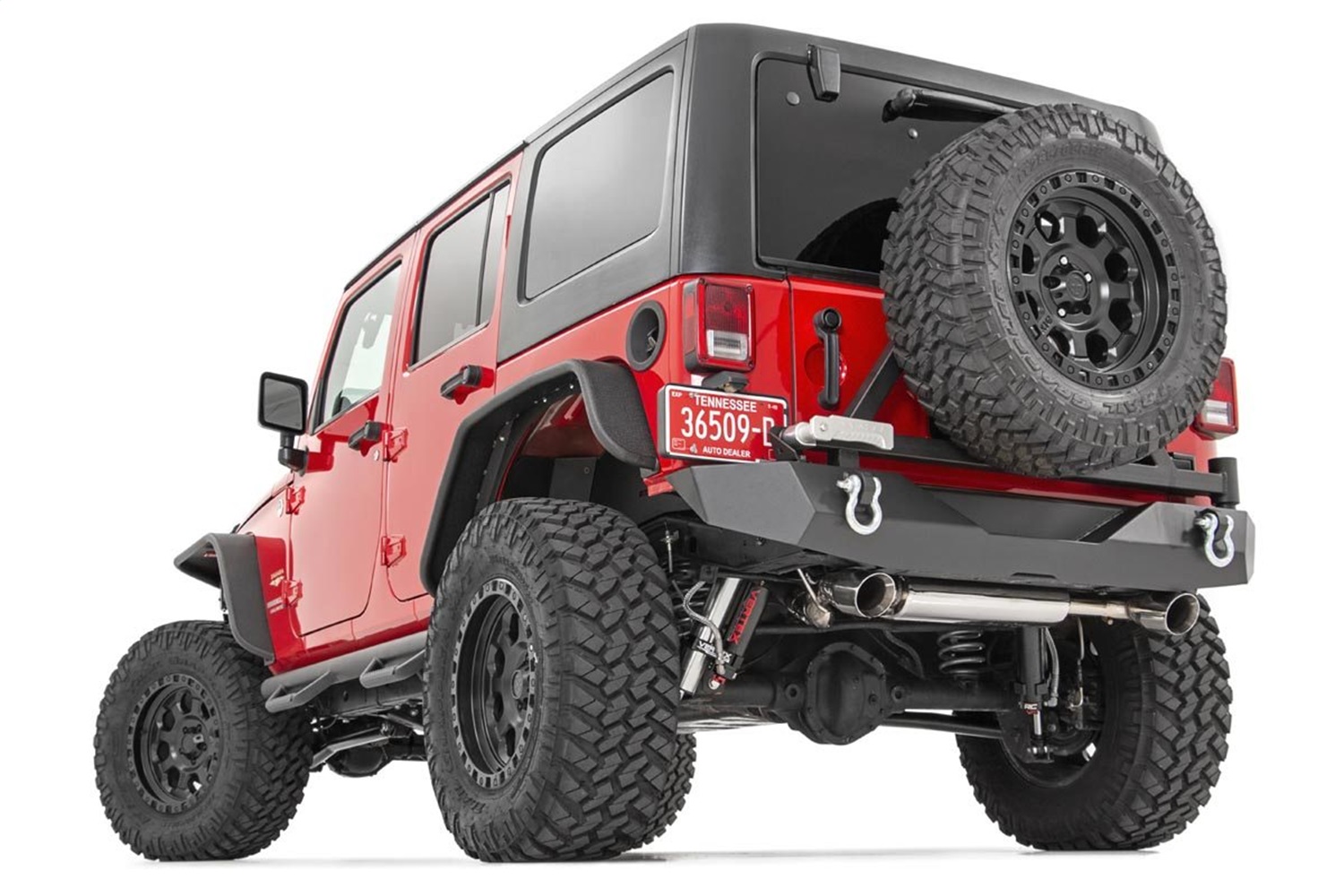 Rough Country 10533 - Fender Flare - Steel - FR & RR - Jeep Wrangler JK/Wrangler Unlimited (07-18)