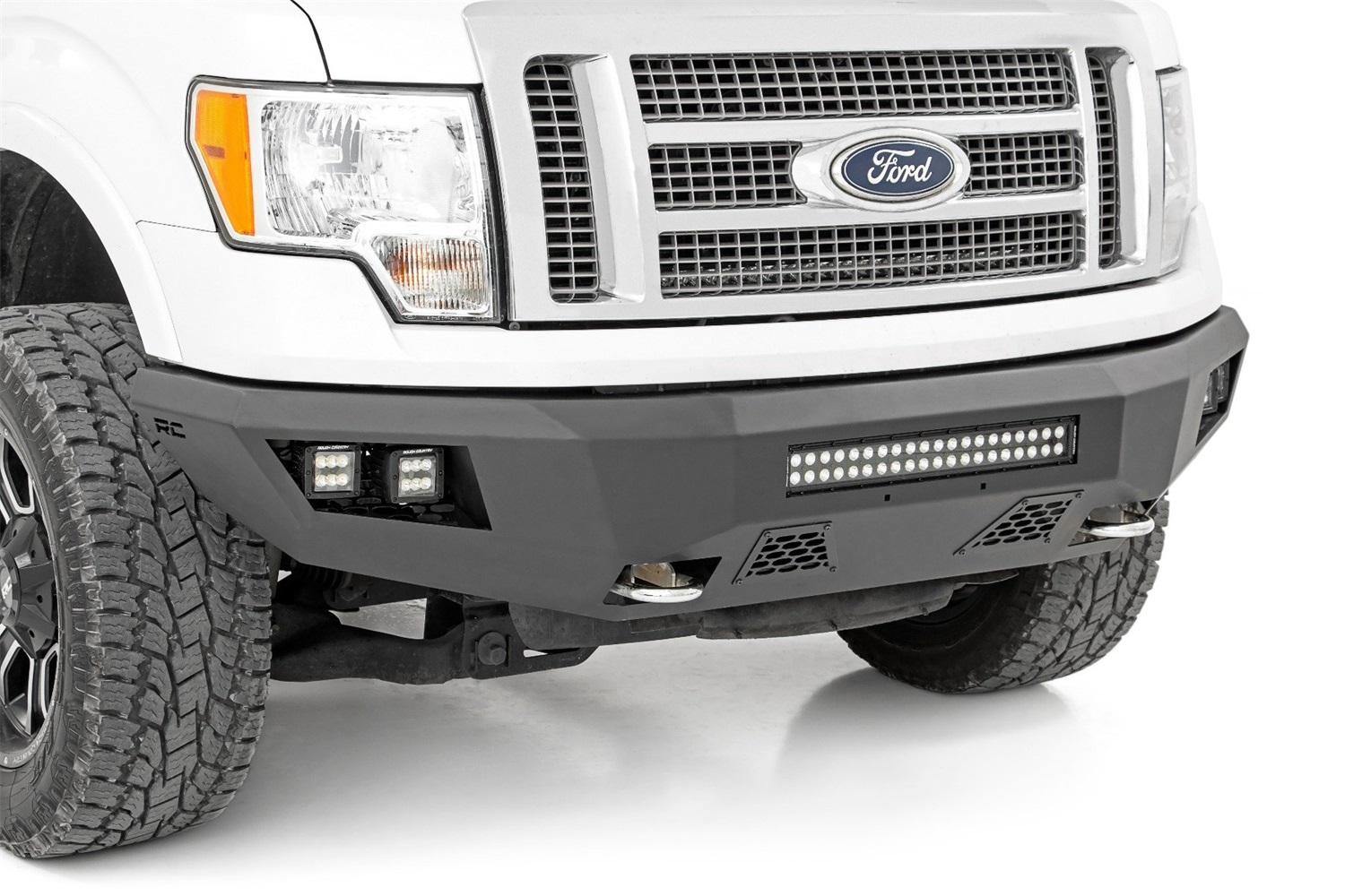 Rough Country 10767 - Front Bumper - Ford F-150 2WD/4WD (2009-2014) Rough Country 10767 - Front Bumper - Ford F-150 2WD/4WD (2009-2014)