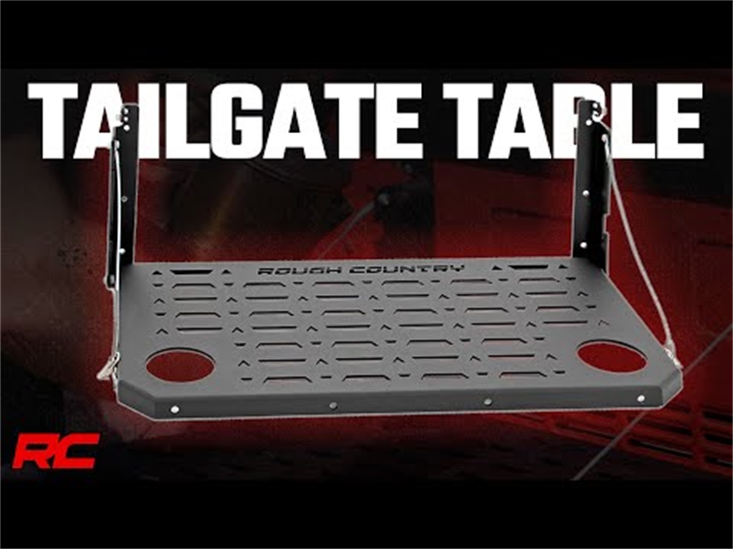 Rough Country 10630 - Tailgate Table - Multiple Makes & Models (Ford/Jeep)