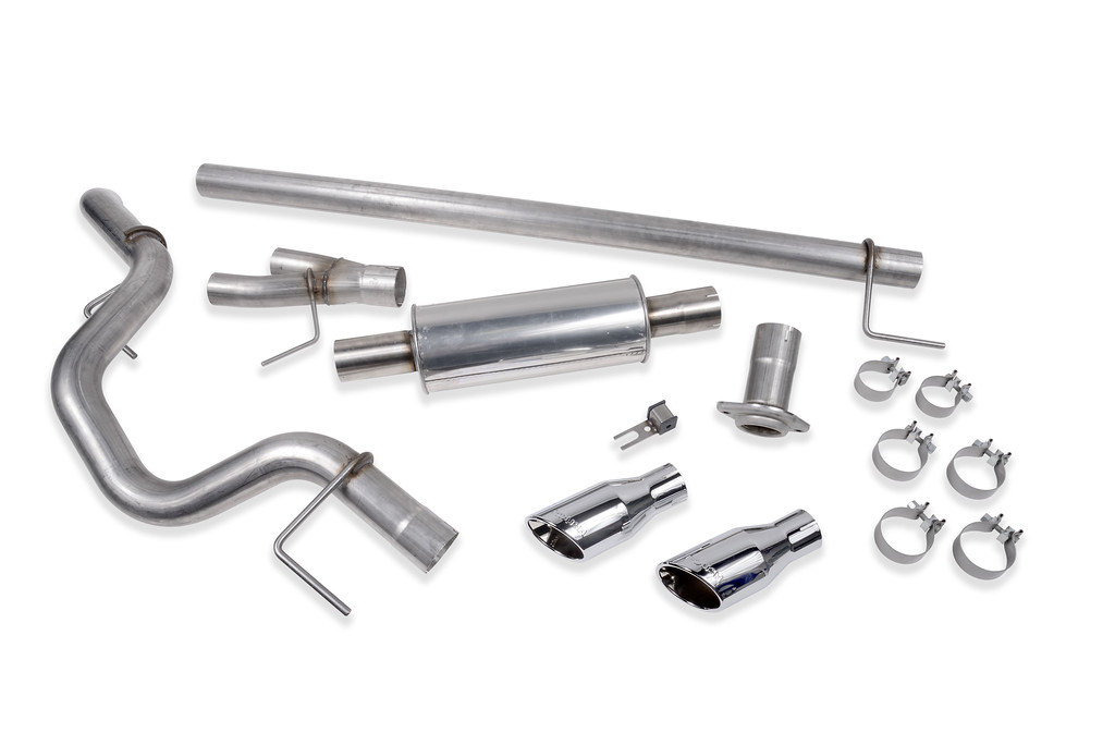 Roush 421985 - 2015-2020 F-150 2.7L/3.5L/5.0L Side Exit Cat-Back Exhaust Kit (Excl. Raptor) Roush 421985 - 2015-2020 F-150 2.7L/3.5L/5.0L Side Exit Cat-Back Exhaust Kit (Excl. Raptor)