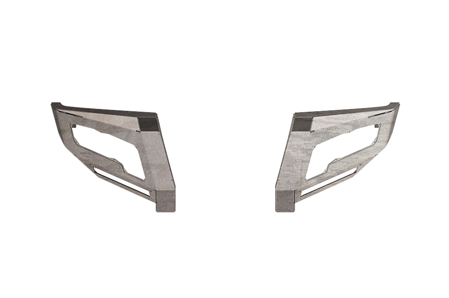 Road Armor 6112DF0 - 11-16 Ford F-250 iDentity Front Bumper Components - Standard End Pods - Raw