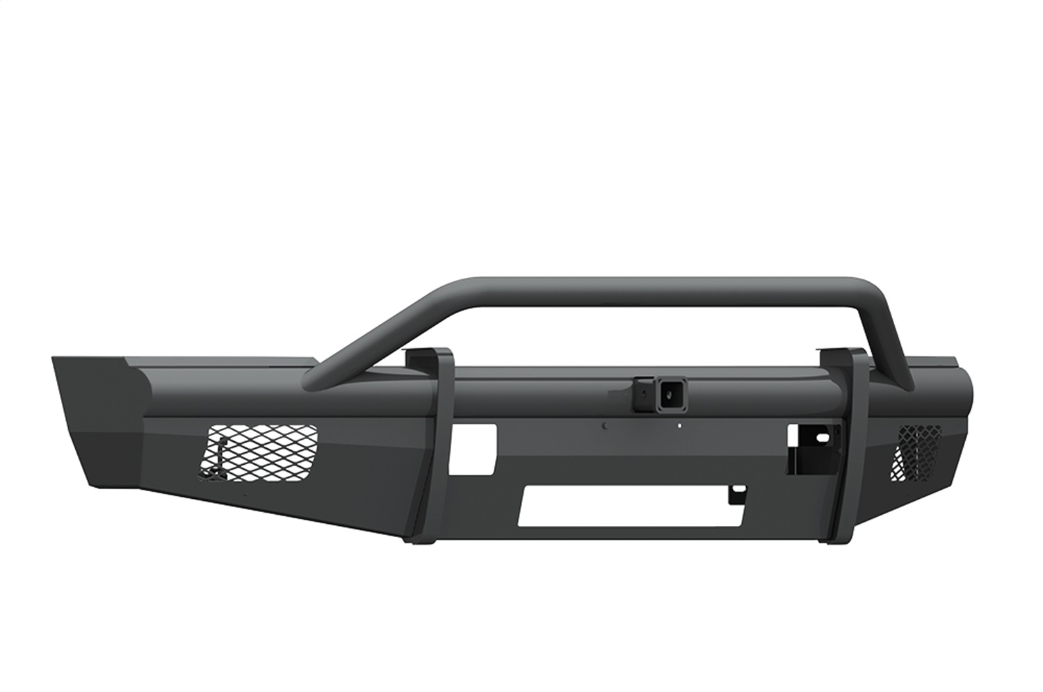 Road Armor 608VF24B - 08-10 Ford F-250 Vaquero Front Bumper w/Pre-Runner Guard 2in Receiver - Tex Blk
