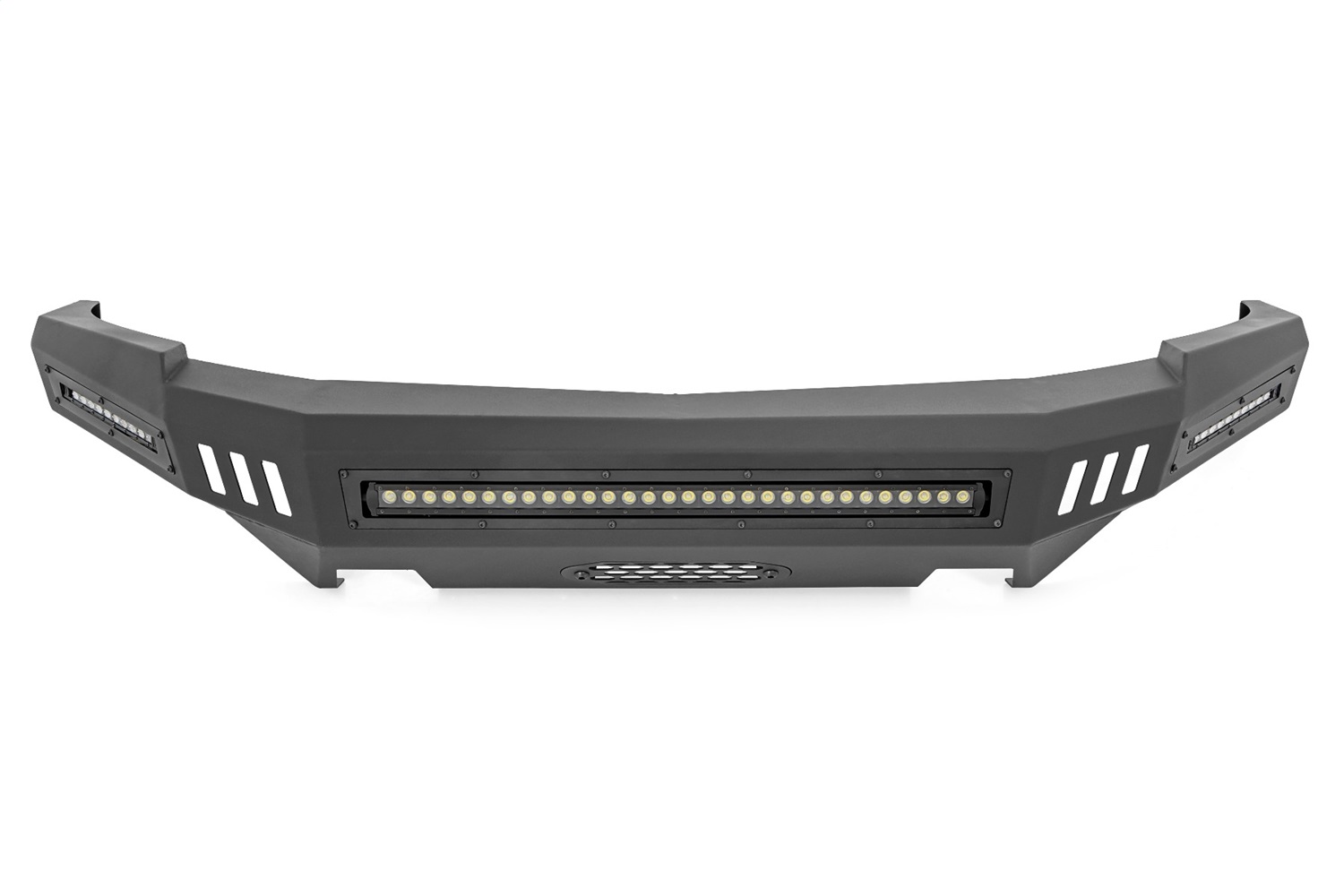 Rough Country 10911 - Front High Clearance Bumper - BLK LEDs - Chevy Silverado 1500 2WD/4WD (07-13) Rough Country 10911 - Front High Clearance Bumper - BLK LEDs - Chevy Silverado 1500 2WD/4WD (07-13)