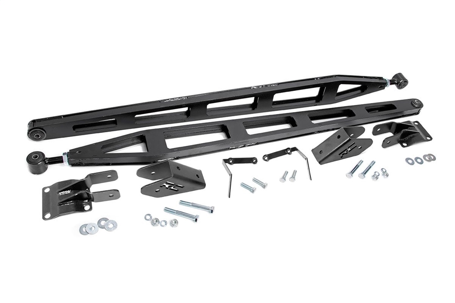 Rough Country 11001 - Traction Bar Kit - Chevy Silverado & GMC Sierra 2500HD/3500HD 4WD (2011-2019)