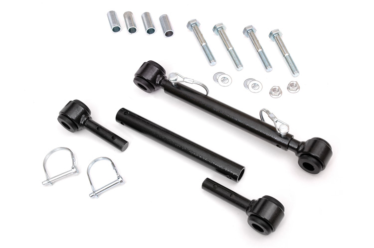 Rough Country 1188 - Quick Disconnect Sway Links - Rear - 4-6 Inch Lift - Jeep Wrangler TJ (97-06)