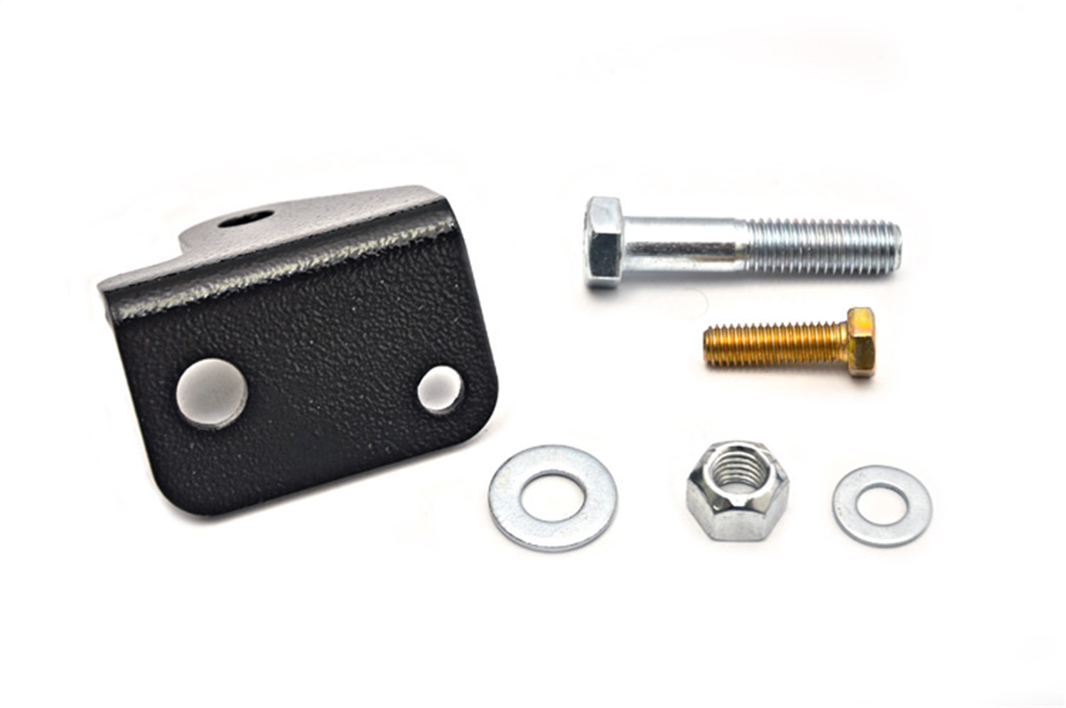 Rough Country 1108 - Steering Stabilizer Relocation Bracket - Jeep Wrangler JK/Wrangler Unlimited (07-18)