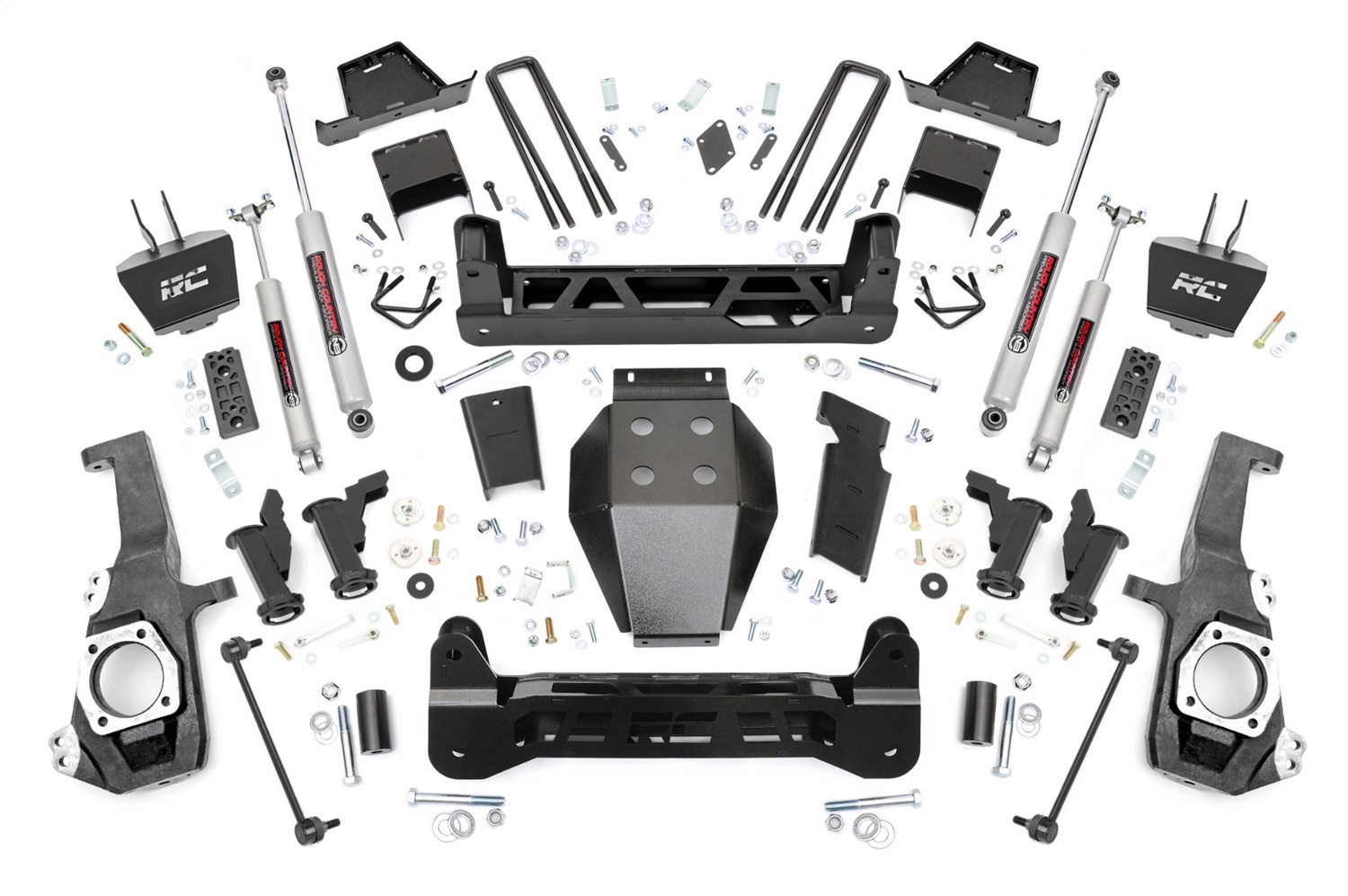 Rough Country 11730 - 7 Inch Lift Kit - Torsion Drop - Chevy/GMC 2500HD (20-24)