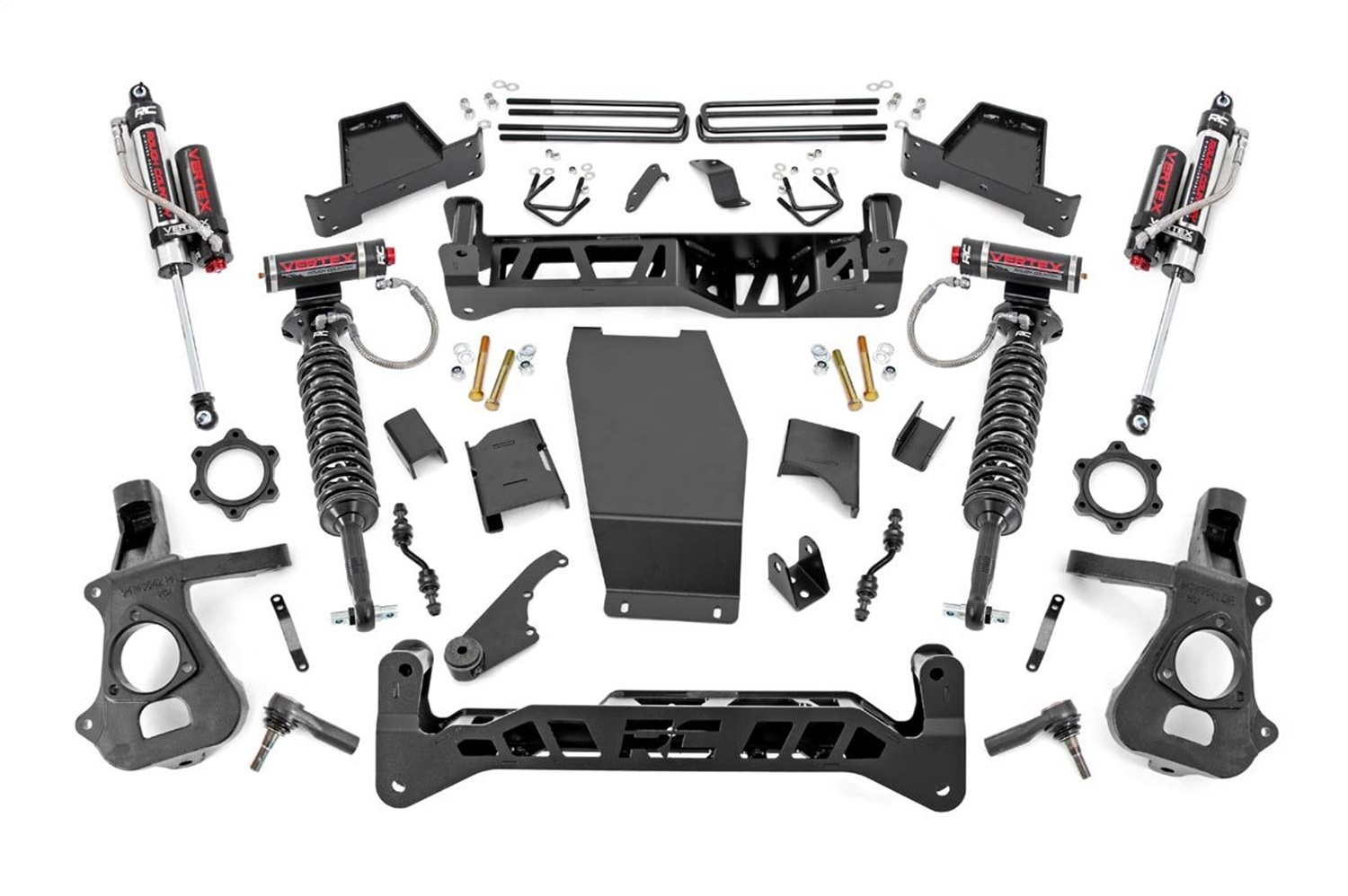 Rough Country 17450 - 7 Inch Lift Kit - Alum/Stamp Steel - Vertex - Chevy/GMC 1500 (14-18 & Classic) Rough Country 17450 - 7 Inch Lift Kit - Alum/Stamp Steel - Vertex - Chevy/GMC 1500 (14-18 & Classic)