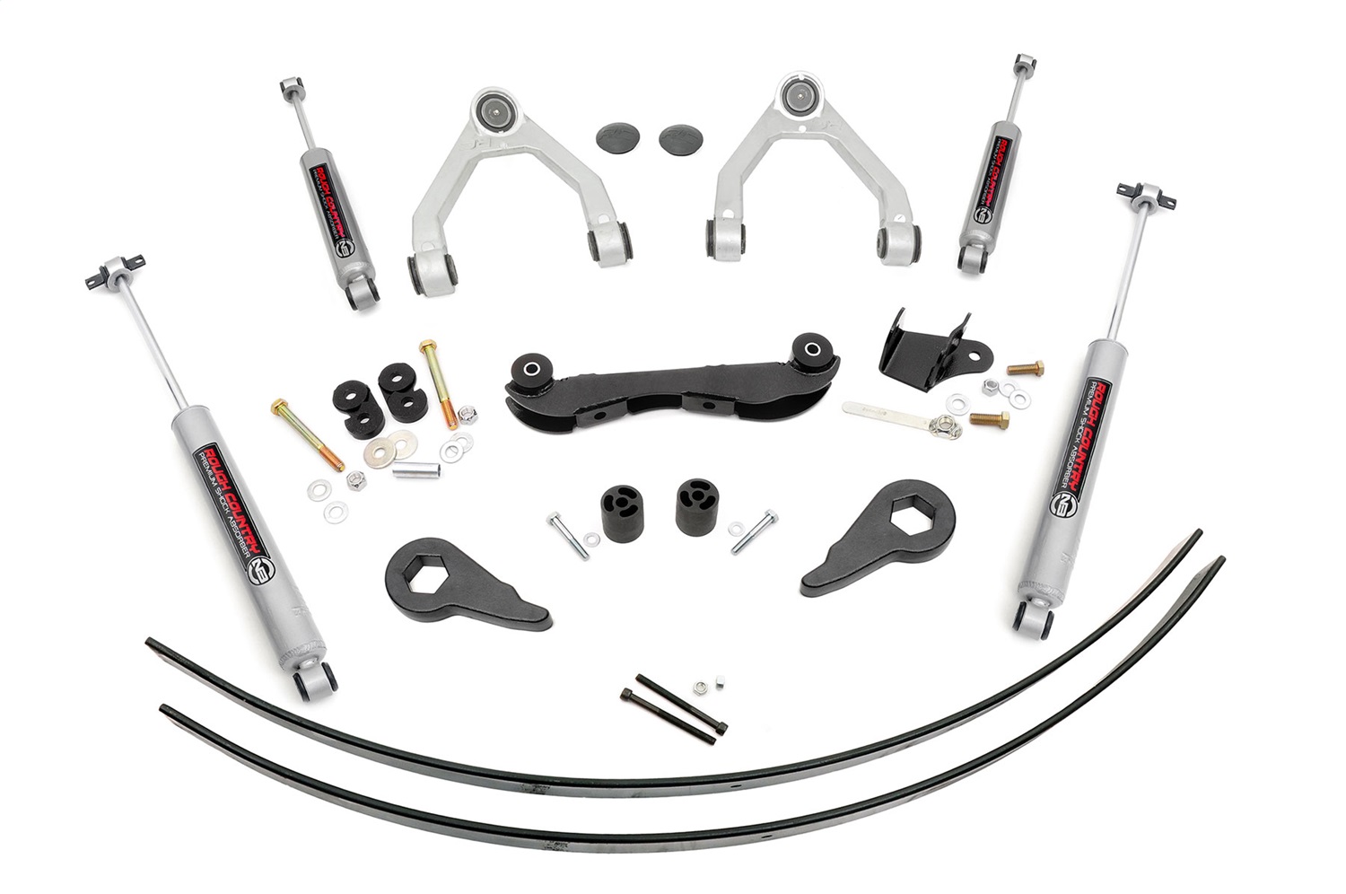 Rough Country 17030 - 2-3 Inch Lift Kit - Rear AAL - Chevy C1500/K1500 Truck & SUV 4WD (1988-1999)