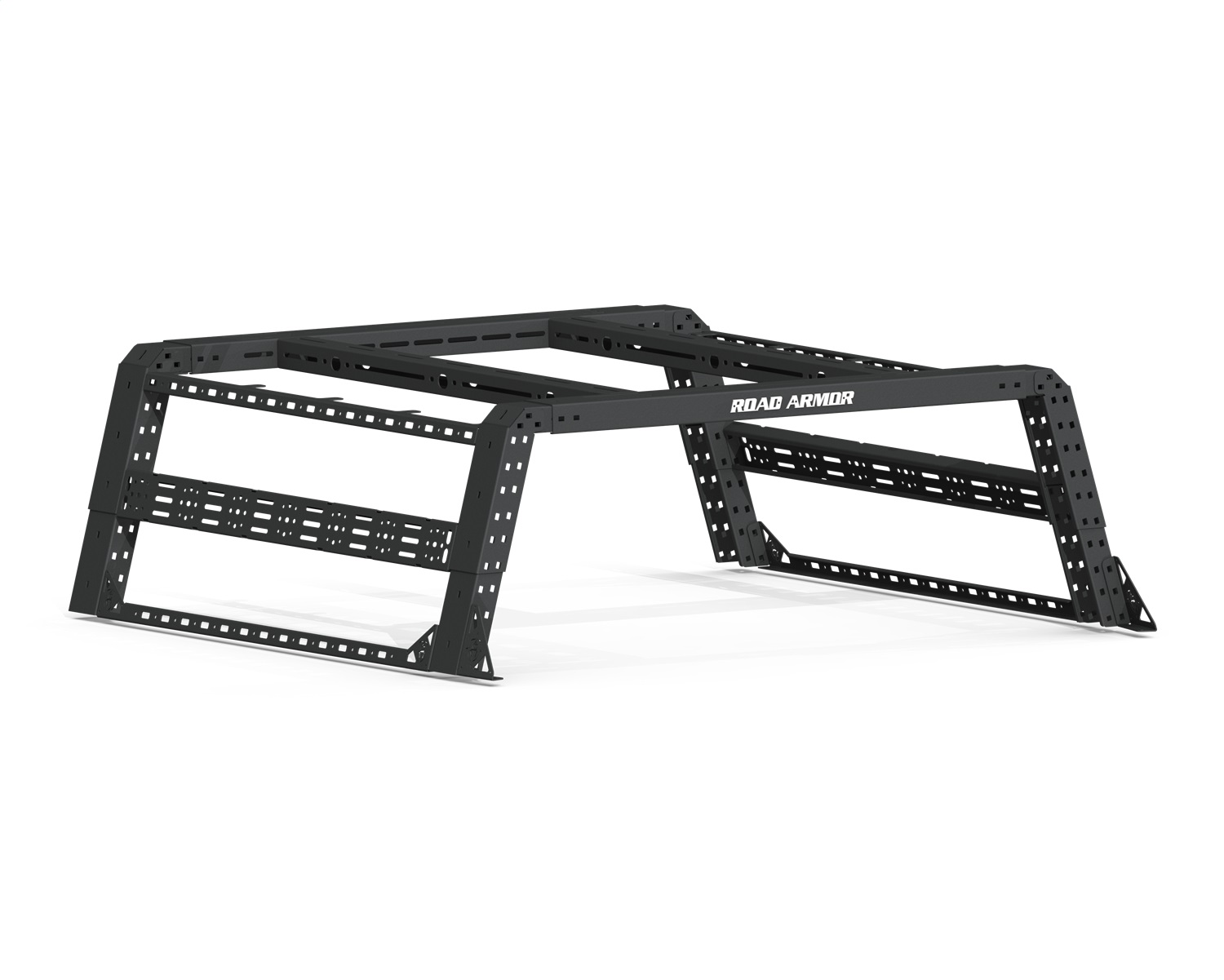 Road Armor 610BRS59B-OVLD - 07-20 Chevy 1500 5-1/2-6ft Beds TRECK Adj Bed Rack w/Brackets Strap/Rails - Blk Road Armor 610BRS59B-OVLD - 07-20 Chevy 1500 5-1/2-6ft Beds TRECK Adj Bed Rack w/Brackets Strap/Rails - Blk