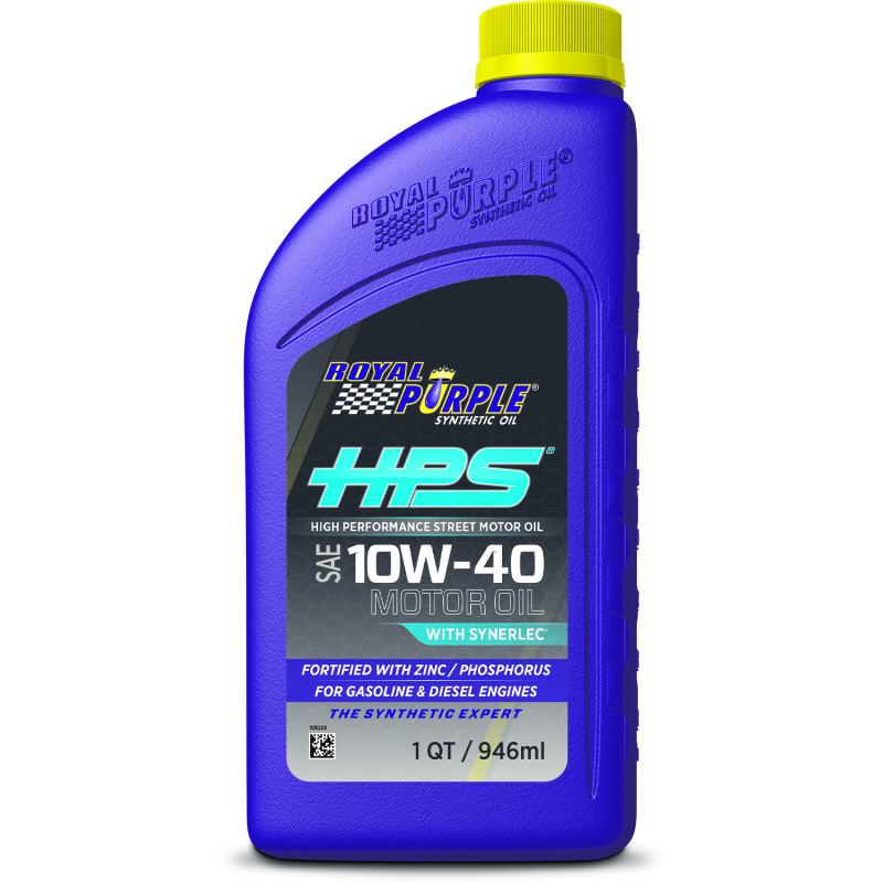 Royal Purple 36140 - HPS Synthetic High Performance Street 10W-40 Motor Oil - 1 Quart Royal Purple 36140 - HPS Synthetic High Performance Street 10W-40 Motor Oil - 1 Quart