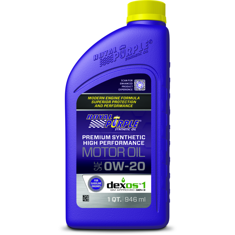 Royal Purple 06020 - Premium Synthetic High Performance Multi-Grade 0W-20 Motor Oil - 1 Quart Royal Purple 06020 - Premium Synthetic High Performance Multi-Grade 0W-20 Motor Oil - 1 Quart