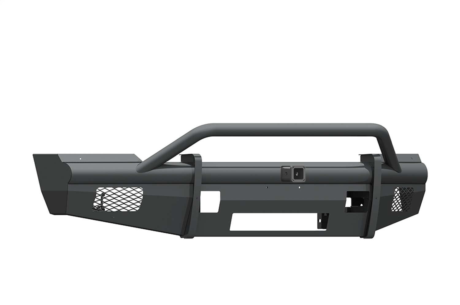 Road Armor 611VF24B - 11-16 Ford F-250 Vaquero Front Bumper w/Pre-Runner Guard 2in Receiver - Tex Blk