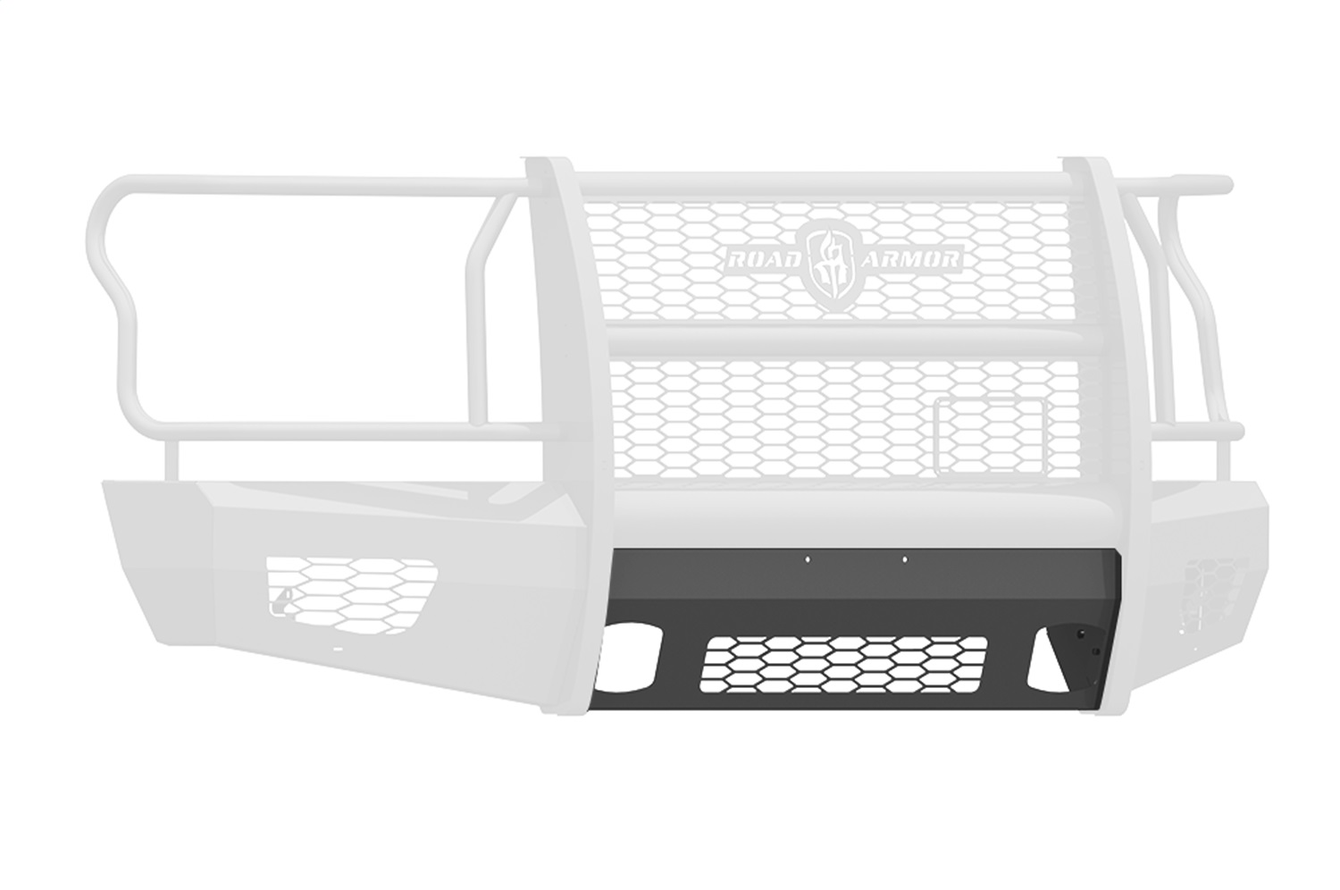 Road Armor 615V-NWP - 15-17 Ford F-150 Vaquero Front Non-Winch Plate - Tex Blk