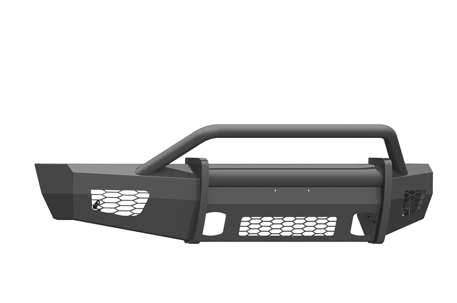 Road Armor 615VF4B - 15-17 Ford F-150 Vaquero Front Bumper w/Pre-Runner Guard - Tex Blk