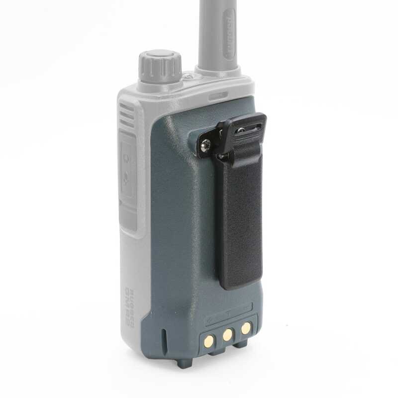 Rugged Radios BAT-GMR2-XL - GMR2/GMR2 PLUS Handheld Long-Lasting XL Lithium Battery w/USB Charging Port Grey