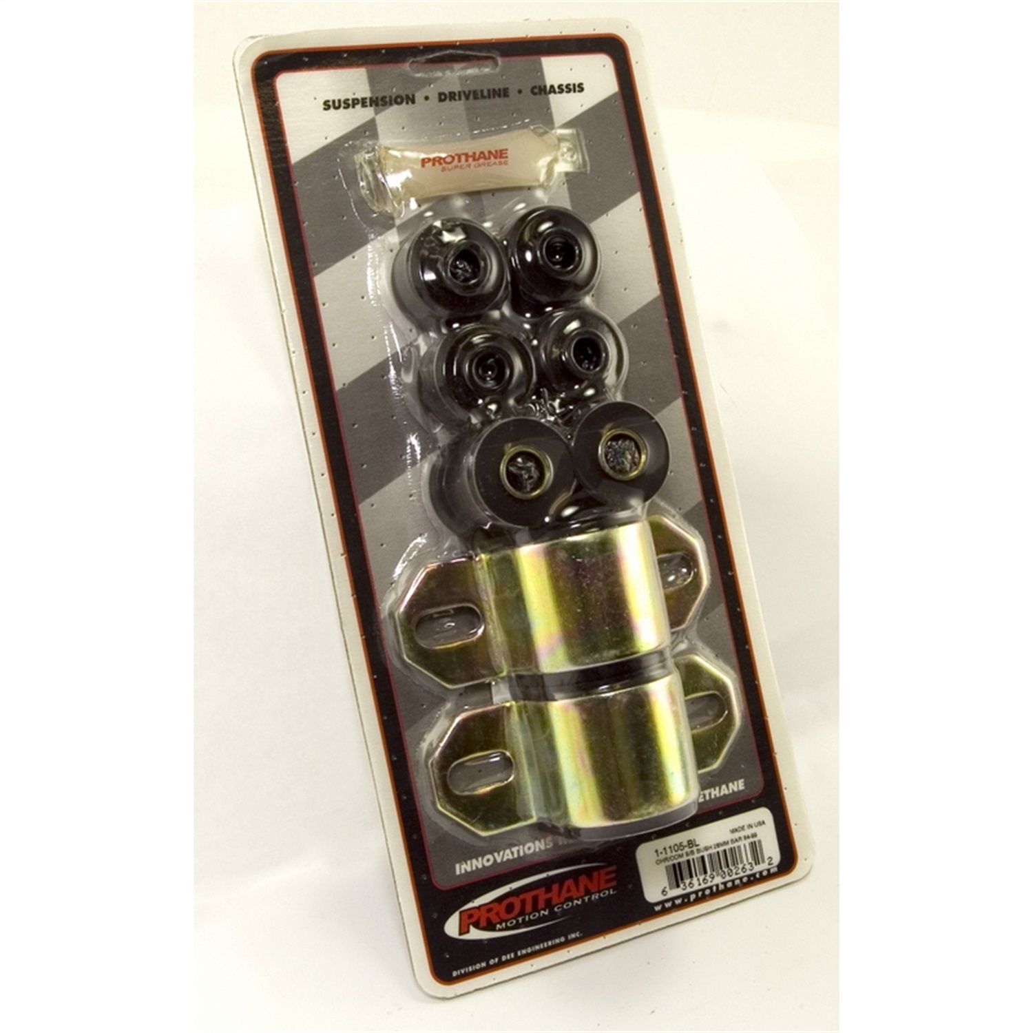 Rugged Ridge 1-1105BL - Swaybar Bushing Kit Black 28mm 84-01 Cherokee(XJ)