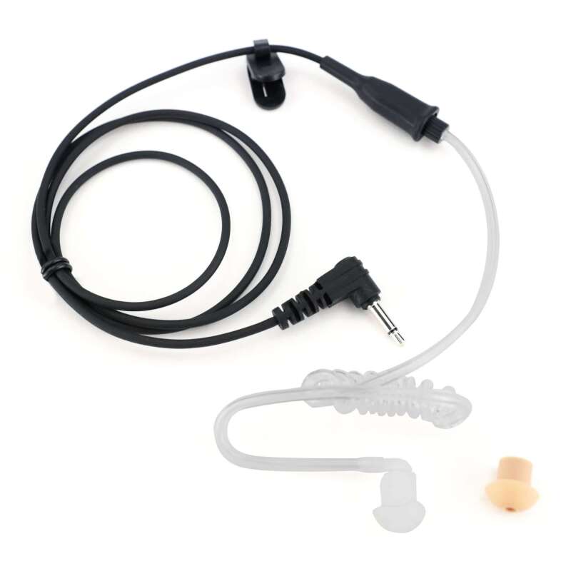 Rugged Radios EAR-LSO-3.5HP - Listen-Only Acoustic Ear Piece Tube with 3.5mm plug