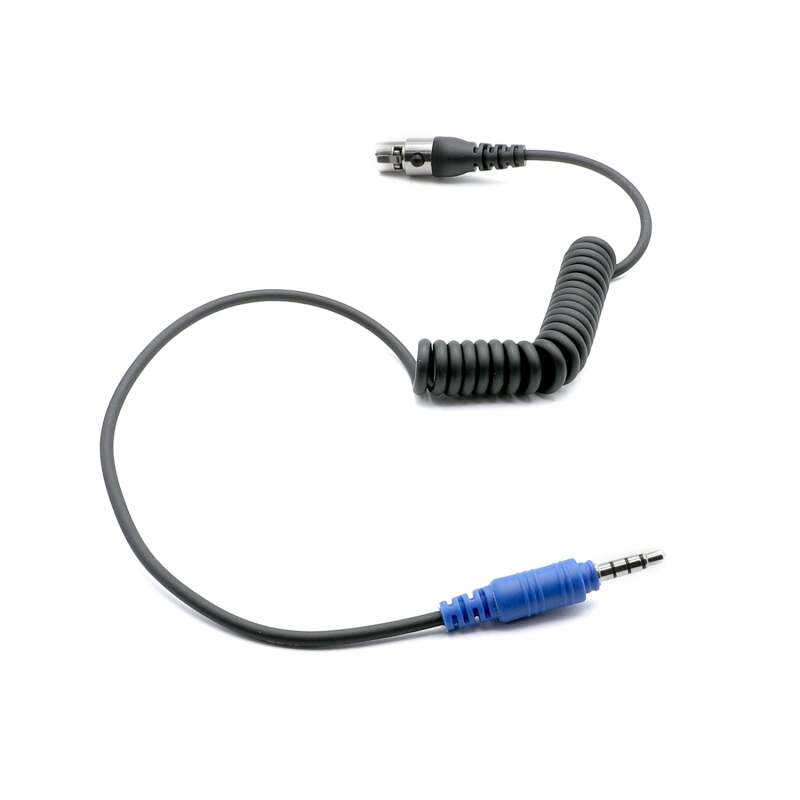 Rugged Radios CC-SPORT-5PF - SUPER SPORT Coil Cord Adaptor Cable to 5-pin Headset