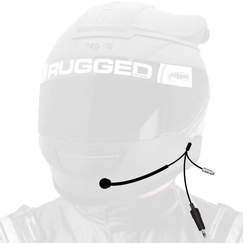 Rugged Radios HK-IF - Racing Helmet Kits - NASCAR / IMSA / Peltor IMSA / Straight Cord / Without Speaker