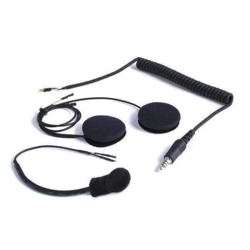 Rugged Radios HK-PFC-3.5 - Peltor 4-Conductor Helmet Kits Mic / 1/8 Ear Bud Jack / Coil Cord / Straight Rugged Radios HK-PFC-3.5 - Peltor 4-Conductor Helmet Kits Mic / 1/8 Ear Bud Jack / Coil Cord / Straight