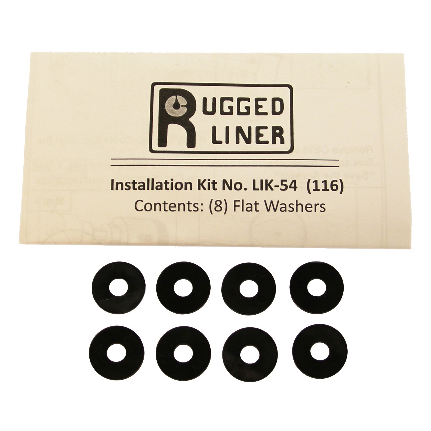 Rugged Liner LIK54 - Tailgate Piece Install Kit 15-20 Col/Can/20 Silv/Sierra 2500HD w/o FacSideStrgBx