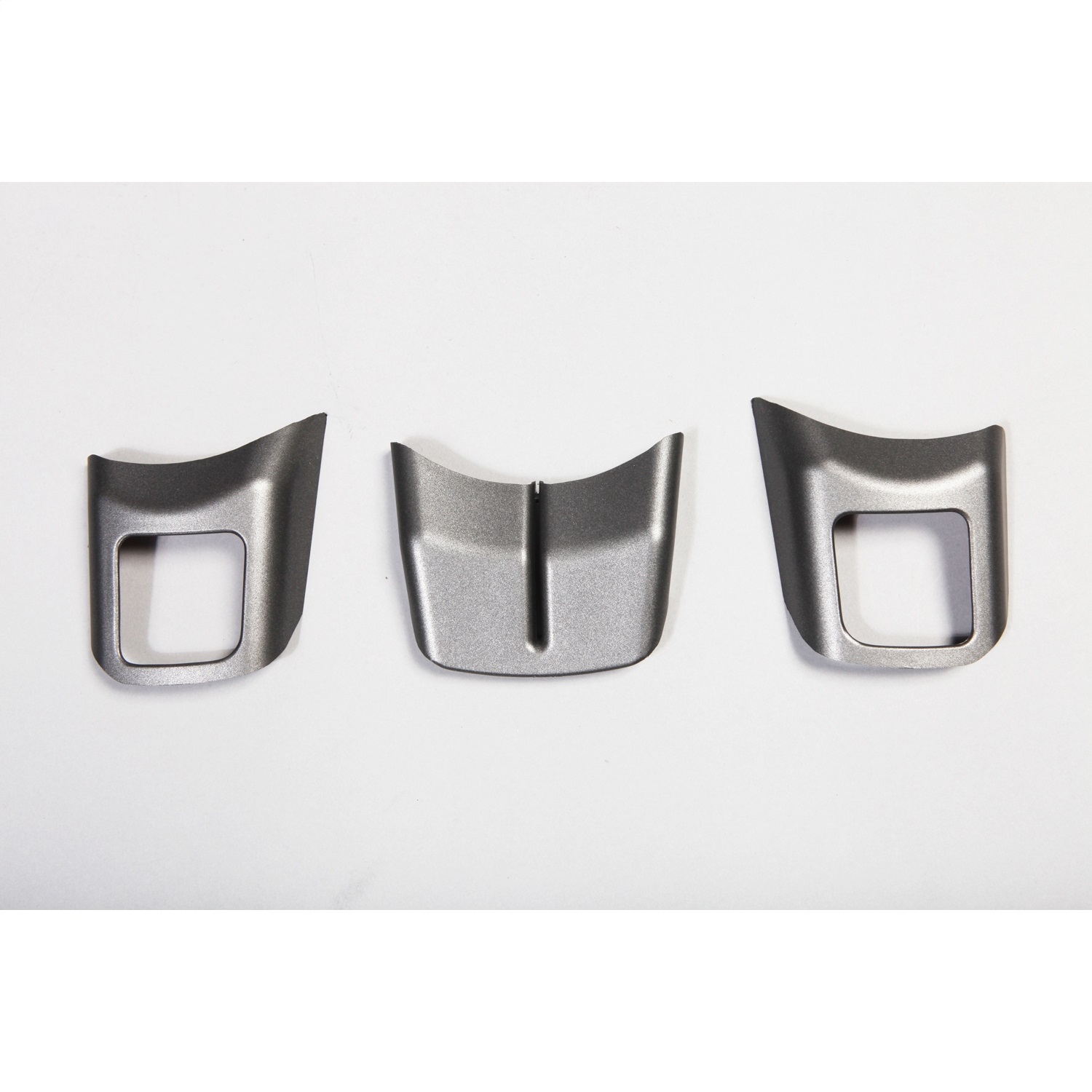 Rugged Ridge 11157.12 - 11-18 Jeep Wrangler JK Charcoal Steering Wheel Trim