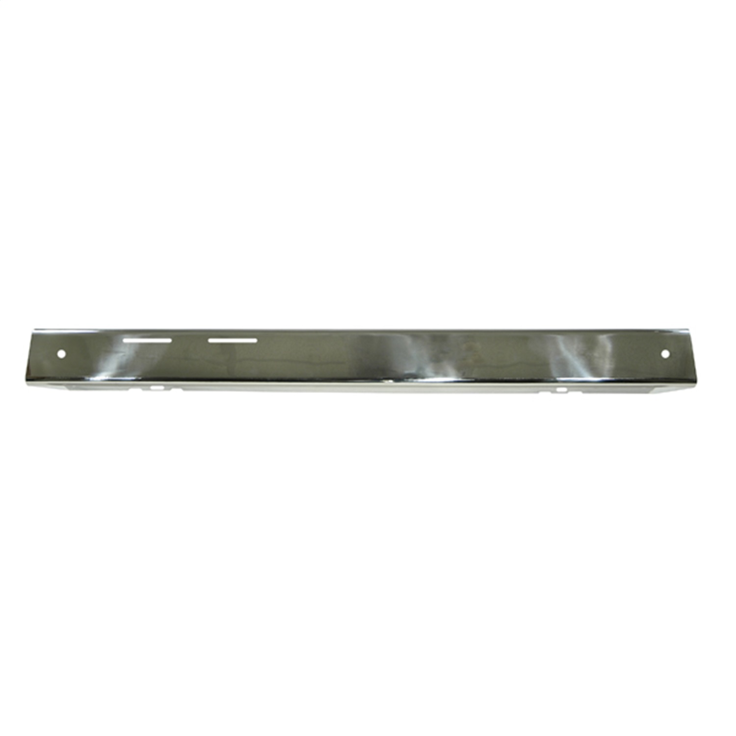 Rugged Ridge 11109.01 - 76-86 Jeep CJ Stainless Steel Front Bumper Overlay