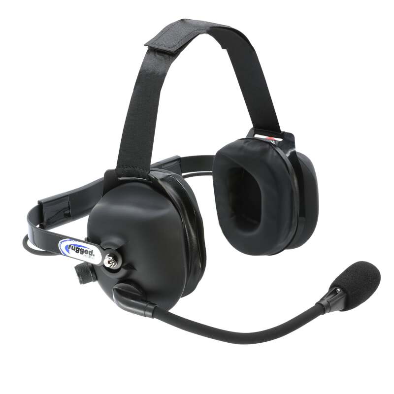 Rugged Radios H43-BLK-K - H43 Rubberized Behind the Head (BTH) 2-Way Radio Headset Rugged Radios H43-BLK-K - H43 Rubberized Behind the Head (BTH) 2-Way Radio Headset