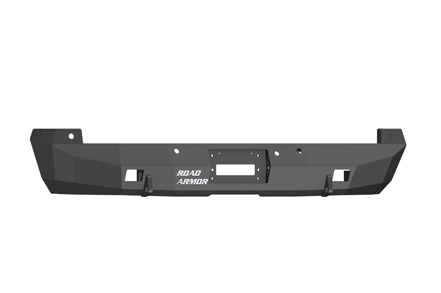 Road Armor 618S0B - 08-16 Ford F-250 Stealth Rear Winch Bumper w/Sensor Holes - Tex Blk Road Armor 618S0B - 08-16 Ford F-250 Stealth Rear Winch Bumper w/Sensor Holes - Tex Blk