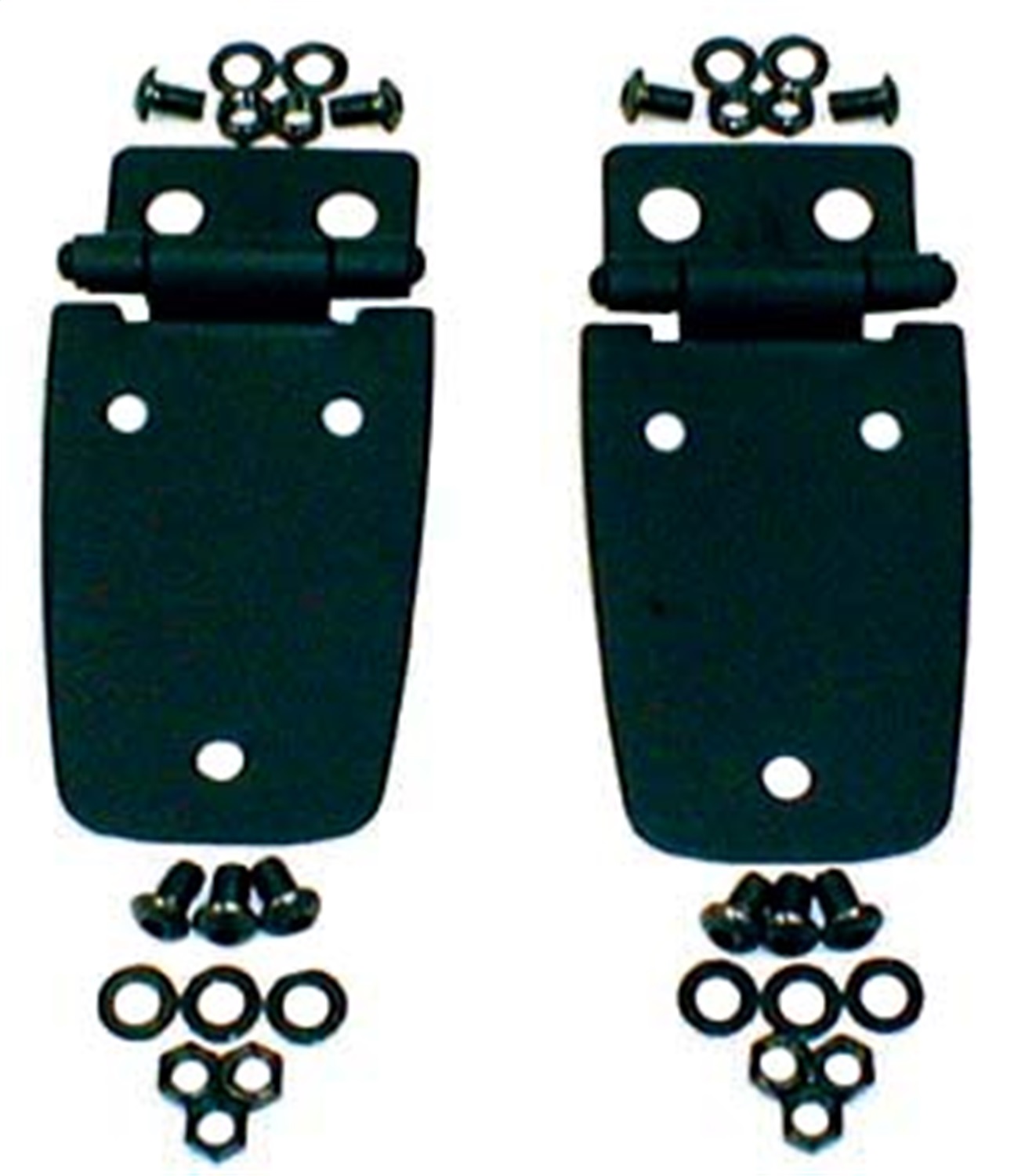 Rugged Ridge 11205.02 - 97-06 Jeep Wrangler Black Hood Hinges Rugged Ridge 11205.02 - 97-06 Jeep Wrangler Black Hood Hinges