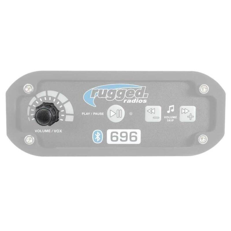 Rugged Radios KNOBS-RRP696 - Replacement Volume and VOX Knob Set for 696 696 Plus and STX Intercoms