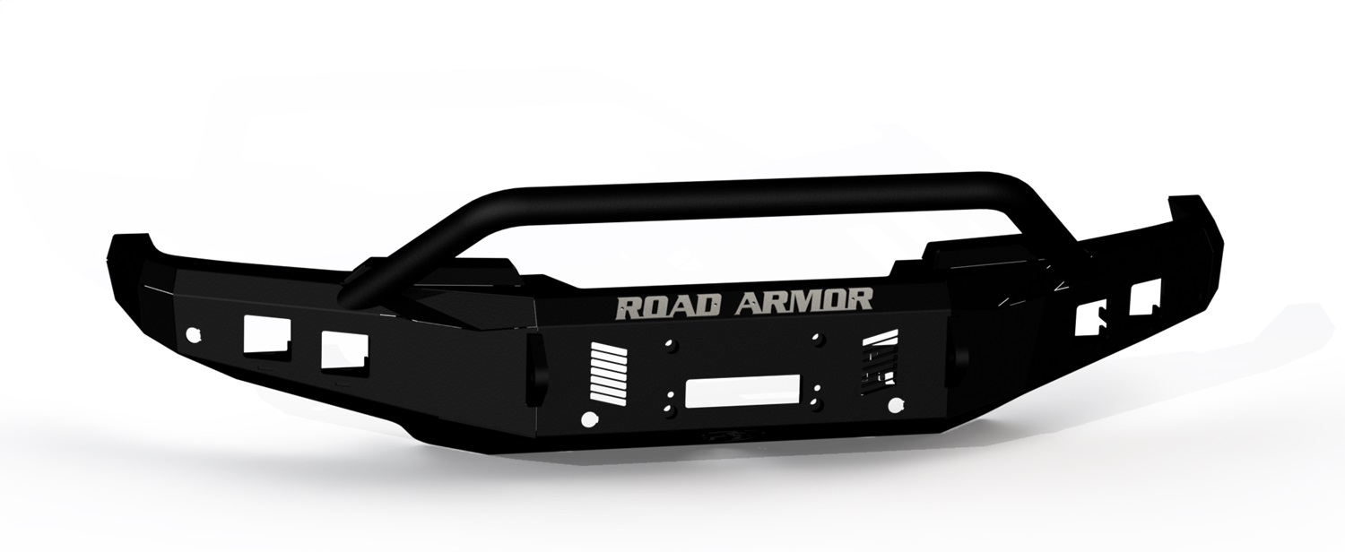 Road Armor 6232F4B - 23-24 Ford F-250 Stealth Front Winch Bumper Pre-Runner Guard - Texture Black