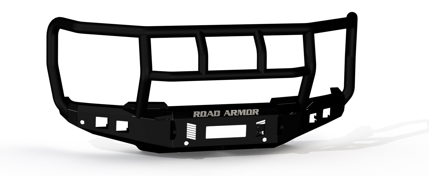 Road Armor 6232F2B-NW - 23-24 Ford F-250 Stealth Front Non-Winch Bumper Titan II Guard - Texture Black Road Armor 6232F2B-NW - 23-24 Ford F-250 Stealth Front Non-Winch Bumper Titan II Guard - Texture Black