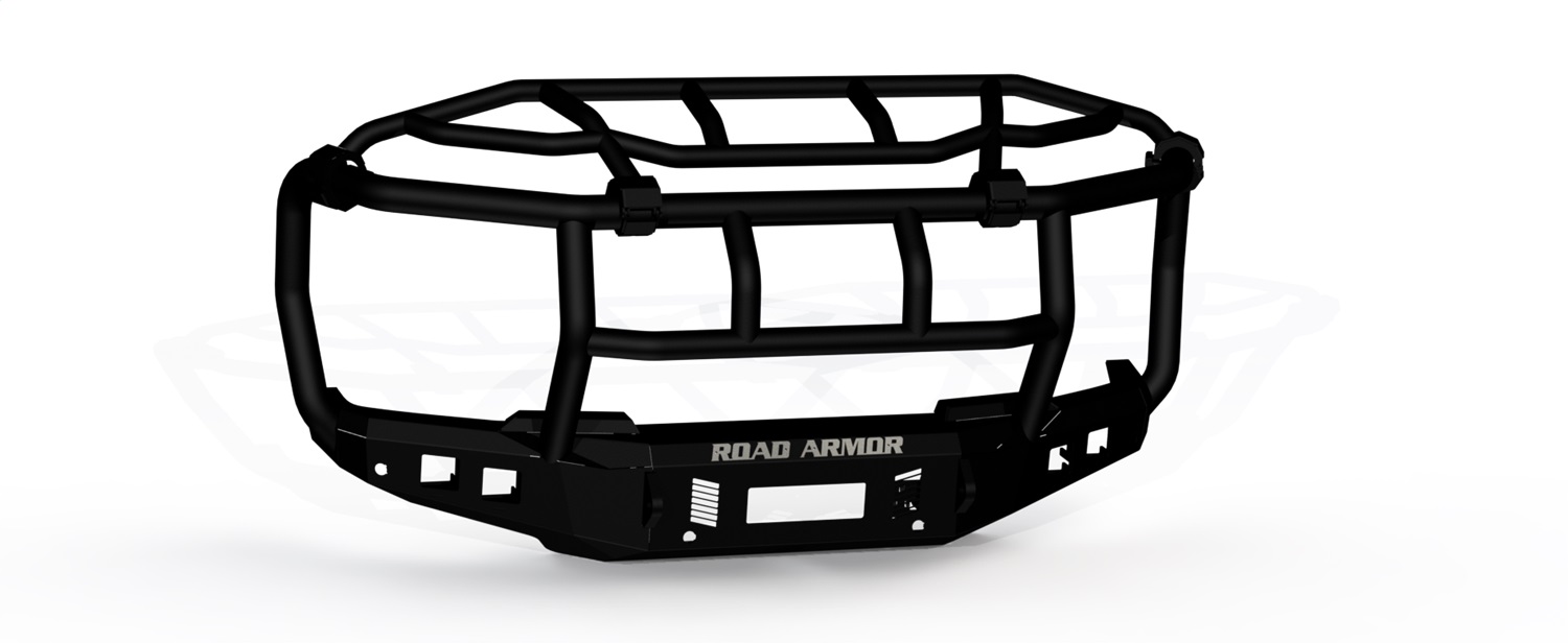 Road Armor 6232F6B-NW - 23-24 Ford F-250 Stealth Front Non-Winch Bumper Titan II Guard Intimidator - Texture Blk Road Armor 6232F6B-NW - 23-24 Ford F-250 Stealth Front Non-Winch Bumper Titan II Guard Intimidator - Texture Blk
