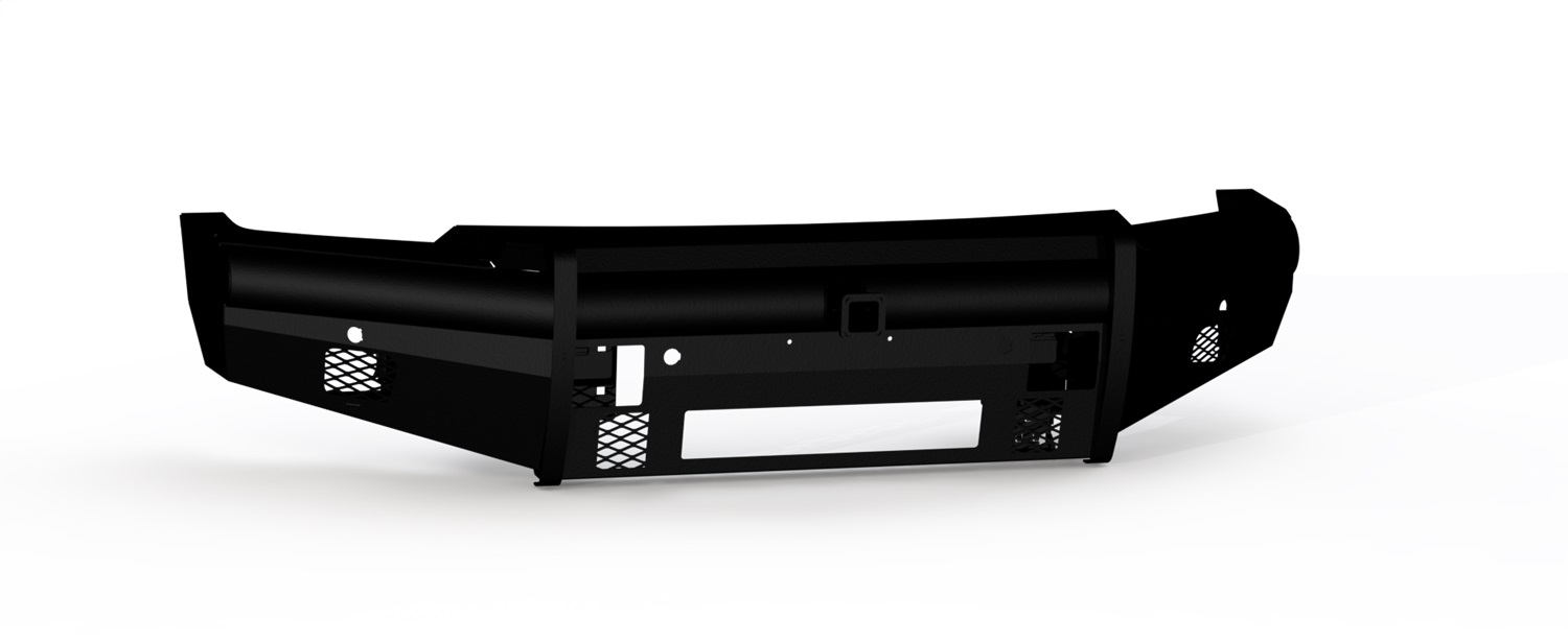 Road Armor 6232VF20B - 23-24 Ford F-250 Vaquero Front Non-Winch Bumper 2in Receiver - Texture Black