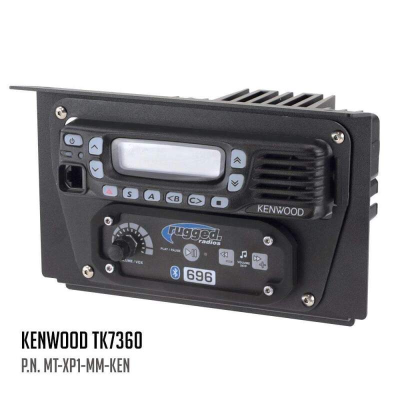Rugged Radios MT-XP1-MM-KEN - Polaris XP1 Mount Kit - M1 / G1 / RM60 / GMR45 Radio - Kenwood TK7360