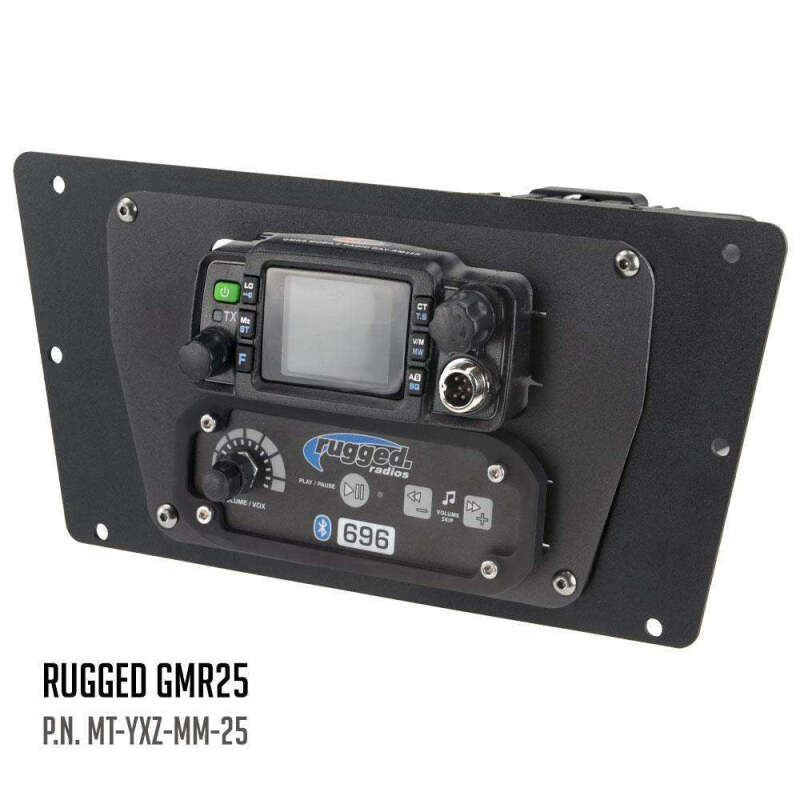 Rugged Radios MT-YXZ-MM-25 - Yamaha YXZ Multi-Mount Rugged GMR25 Rugged Radios MT-YXZ-MM-25 - Yamaha YXZ Multi-Mount Rugged GMR25
