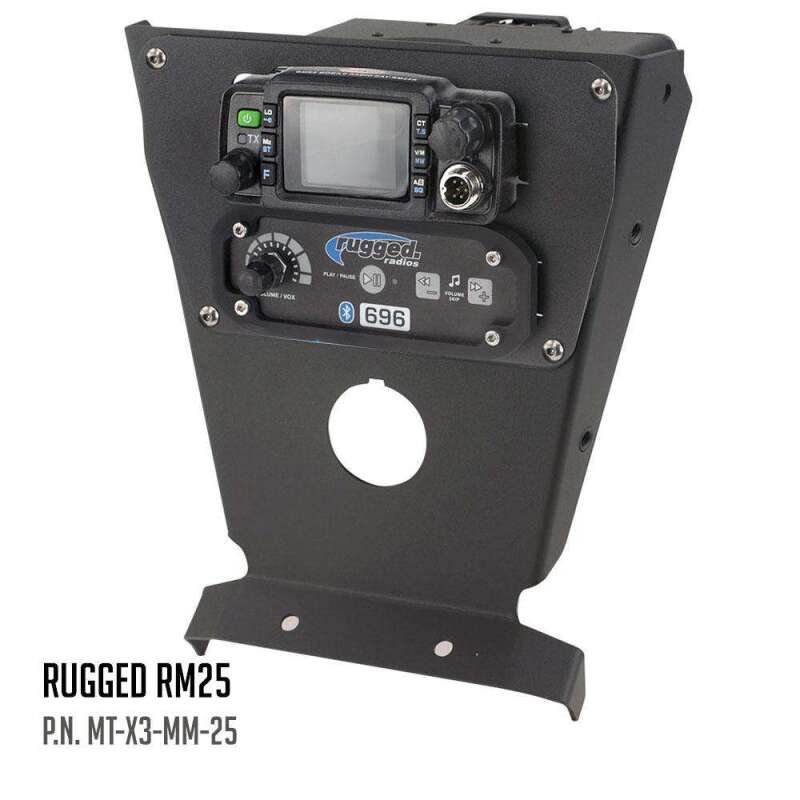 Rugged Radios MT-X3-MM-ICOM - Can-Am X3 Multi Mount Kit for Rugged UTV Intercoms and Radios Icom F5021 Rugged Radios MT-X3-MM-ICOM - Can-Am X3 Multi Mount Kit for Rugged UTV Intercoms and Radios Icom F5021