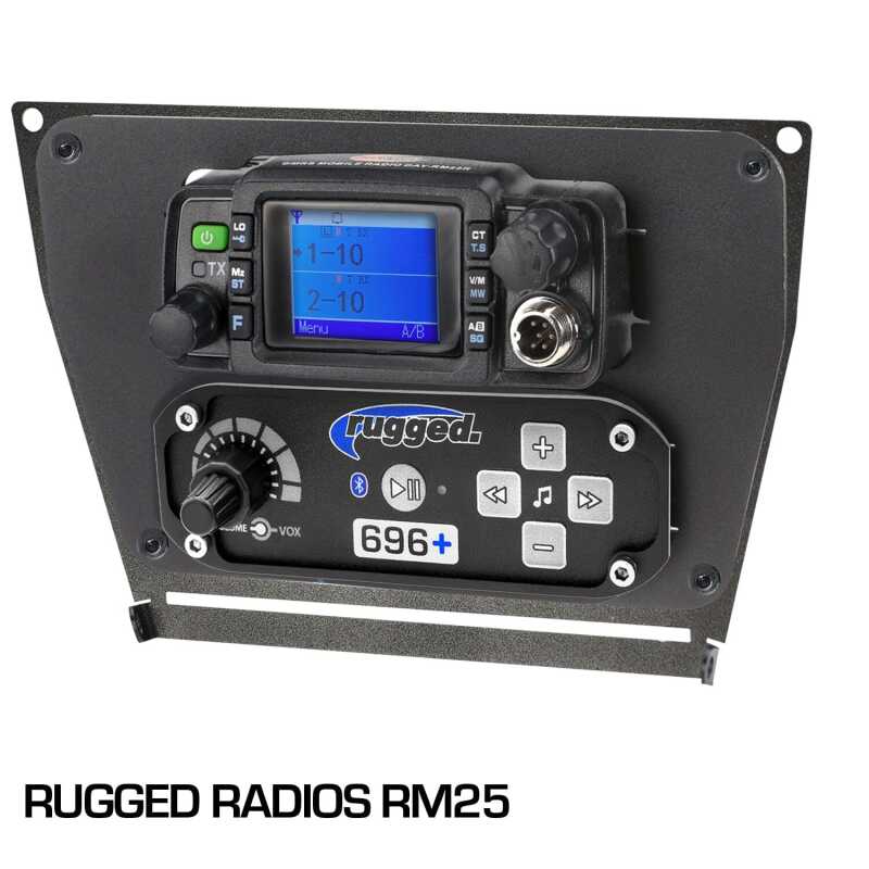 Rugged Radios MT-PRO-MM-RDM - Polaris RZR PRO XP RZR Turbo R and RZR PRO R Dash Mount Radio and Intercom Rugged RDM Rugged Radios MT-PRO-MM-RDM - Polaris RZR PRO XP RZR Turbo R and RZR PRO R Dash Mount Radio and Intercom Rugged RDM