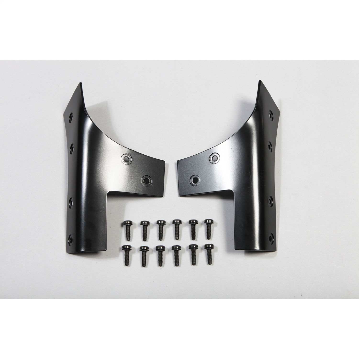 Rugged Ridge 11209.03 - 07-18 Jeep Wrangler JK Black Windshield Hinges
