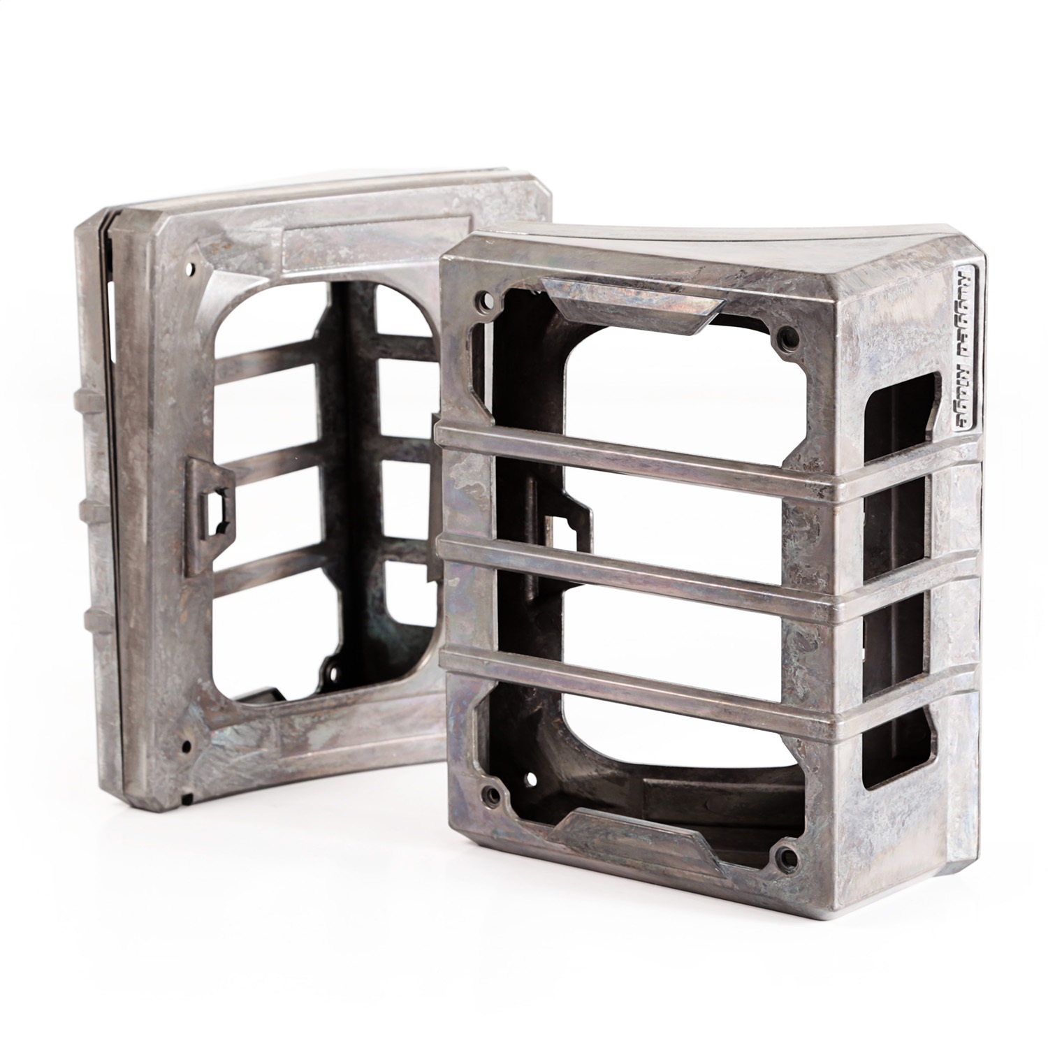 Rugged Ridge 11226.07 - 07-18 Jeep Wrangler JK Raw Elite Tail Light Guards Rugged Ridge 11226.07 - 07-18 Jeep Wrangler JK Raw Elite Tail Light Guards