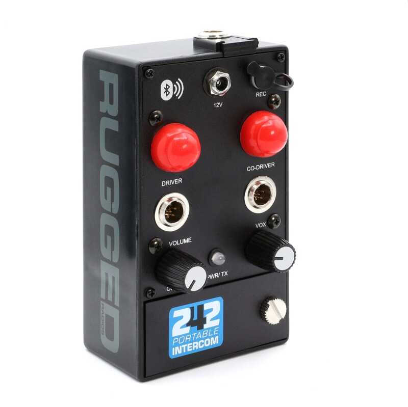 Rugged Radios RRP242BT - 242 - Portable Intercom with Bluetooth Music