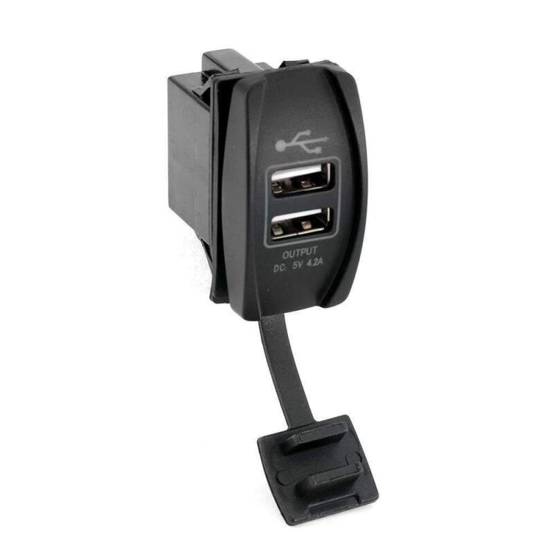 Rugged Radios SW-RS-USB - USB Rocker Switch Hub with 4.2 Amp Outlet Rugged Radios SW-RS-USB - USB Rocker Switch Hub with 4.2 Amp Outlet